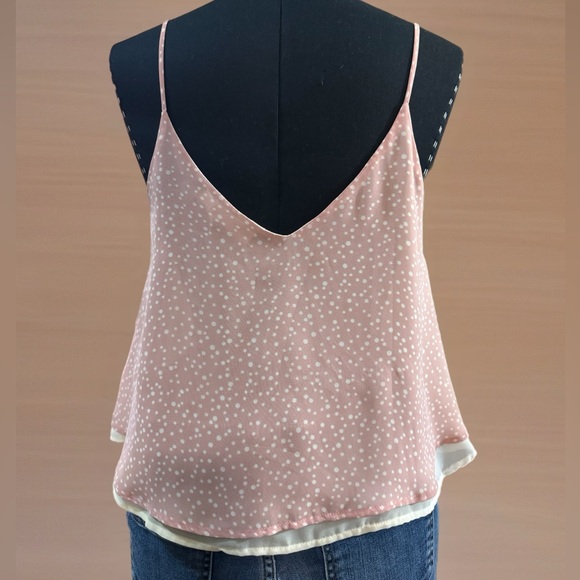 Lush Blush Pink Polka Dot Camisole - Picture 3 of 5